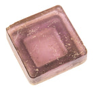 original early 20th centyury "sun purple" glass salvaged chicago city sidewalk pavement light or prism