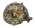 original s.s. beman-designed william kimball house exterior copper-plated iron rooftop crest rosette