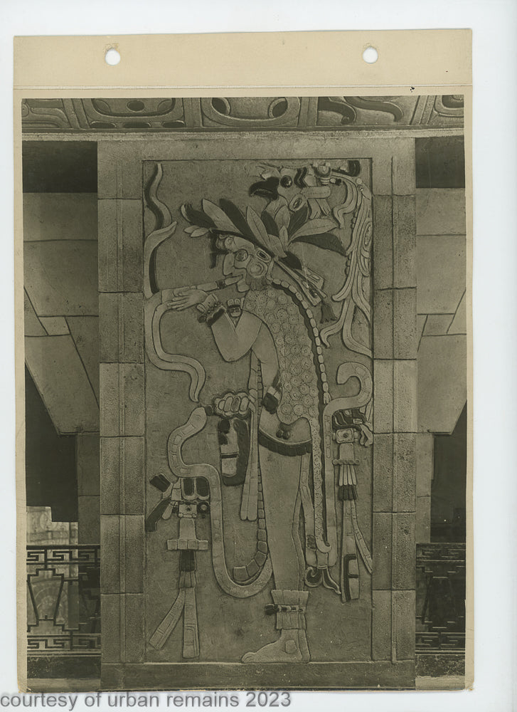 large lot of original 1928 mayan revival fisher theater detroit 8 x 10 photographs from the firm of graven and mayger