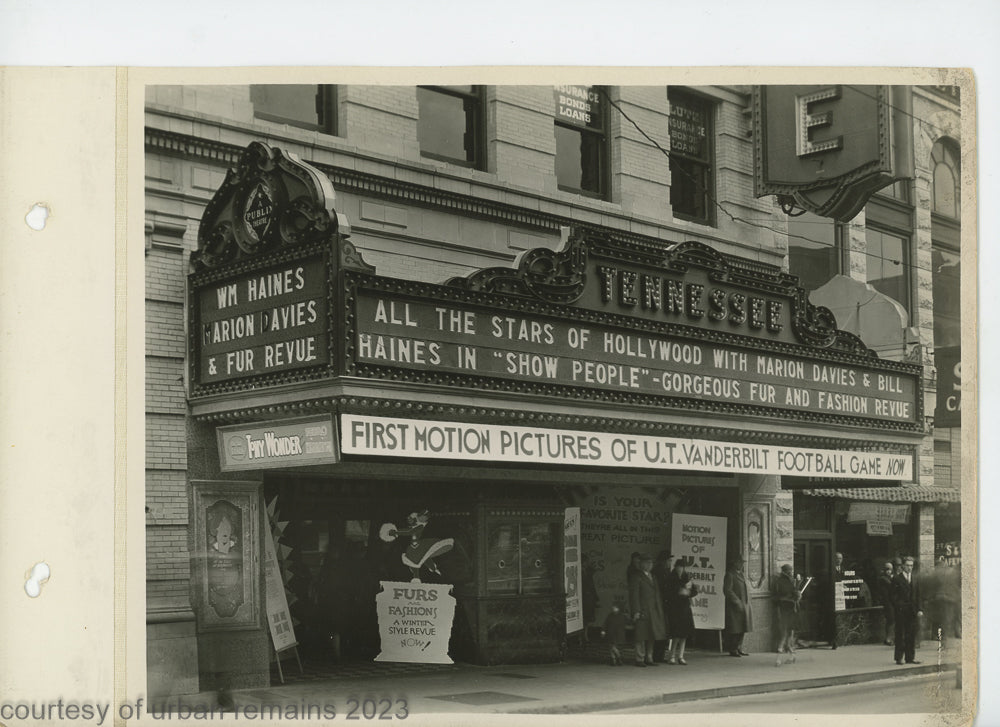 original 1928 graven and mayger photographic prints of the tennessee theater photographed by thompson company photographers