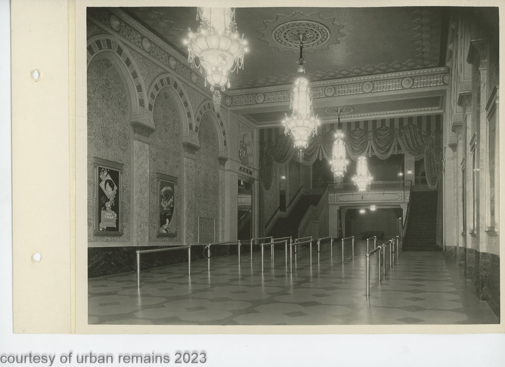 original 1928 graven and mayger photographic prints of the tennessee theater photographed by thompson company photographers