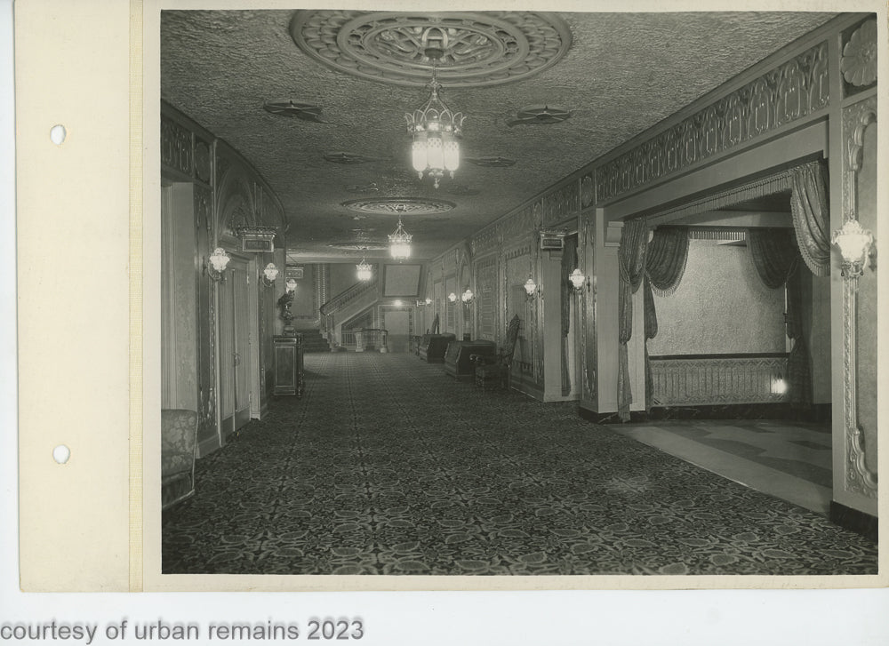 original 1928 graven and mayger photographic prints of the tennessee theater photographed by thompson company photographers