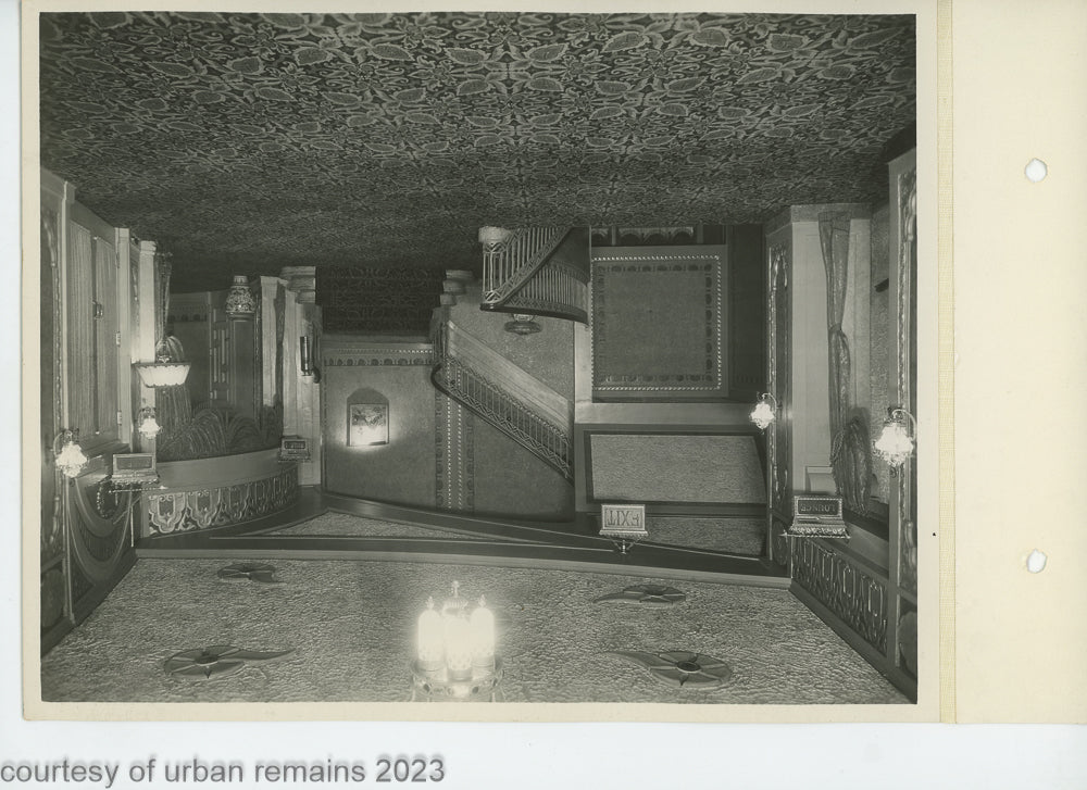 original 1928 graven and mayger photographic prints of the tennessee theater photographed by thompson company photographers