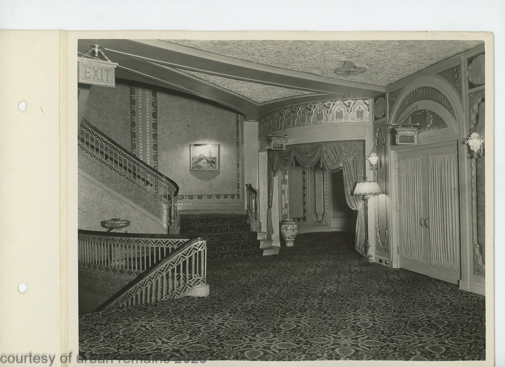 original 1928 graven and mayger photographic prints of the tennessee theater photographed by thompson company photographers