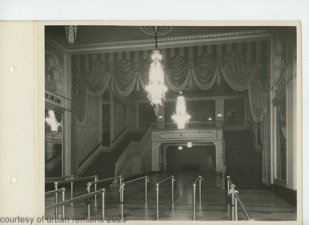 original 1928 graven and mayger photographic prints of the tennessee theater photographed by thompson company photographers