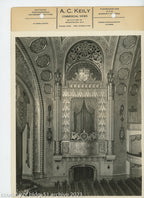 complete set of original 8 x 10 a.c. keily linen-backed photographic prints of graven and mayger's alabama theater