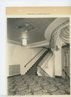 original set of original bawden brothers photographic prints of graven and mayger's rko orpheum theater, located in davenport, ia.