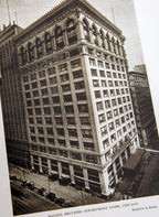 selected photographs illustrating the work of holabird and roche architects chicago from 1882 to 1925