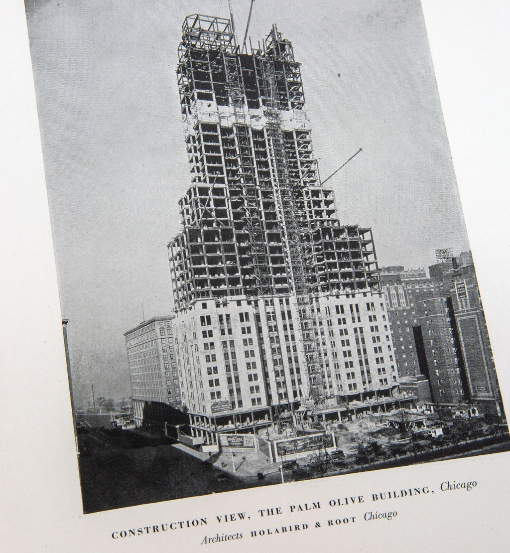 rare 1930s original hardbound lundhoff-bicknell company building construction promotional catalog