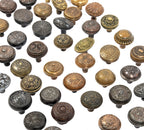 large lot of original 19th and early 20th century antique american salvaged chicago residential and commerical building doorknobs