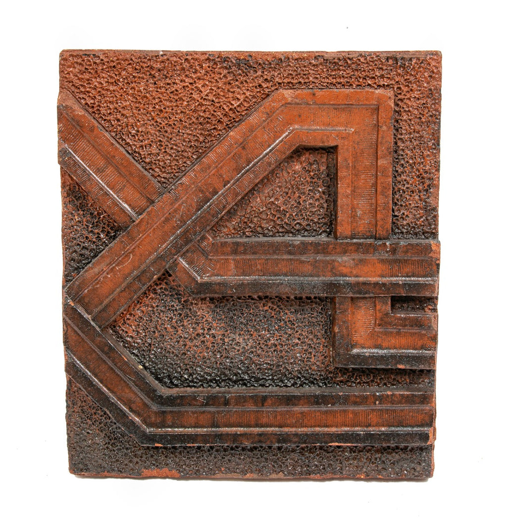 unusual 1880s stephen v. shipman-designed exterior daniel a. jones hospital building red slip terra cotta panel