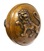 original 1893 william w. boyington-designed columbus memorial building cast brass figural doorknob