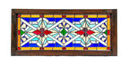 fully restored unusual 1880s salvaged chicago leaded glass victorian-era stained glass transom window with original wood sash