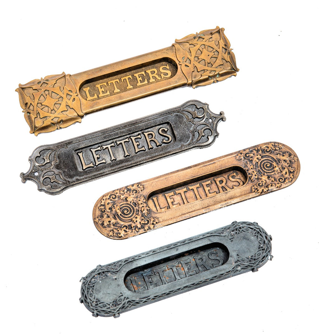 museum-quality 19th century new york city and chicago skyscraper building interior office door mail letter slots