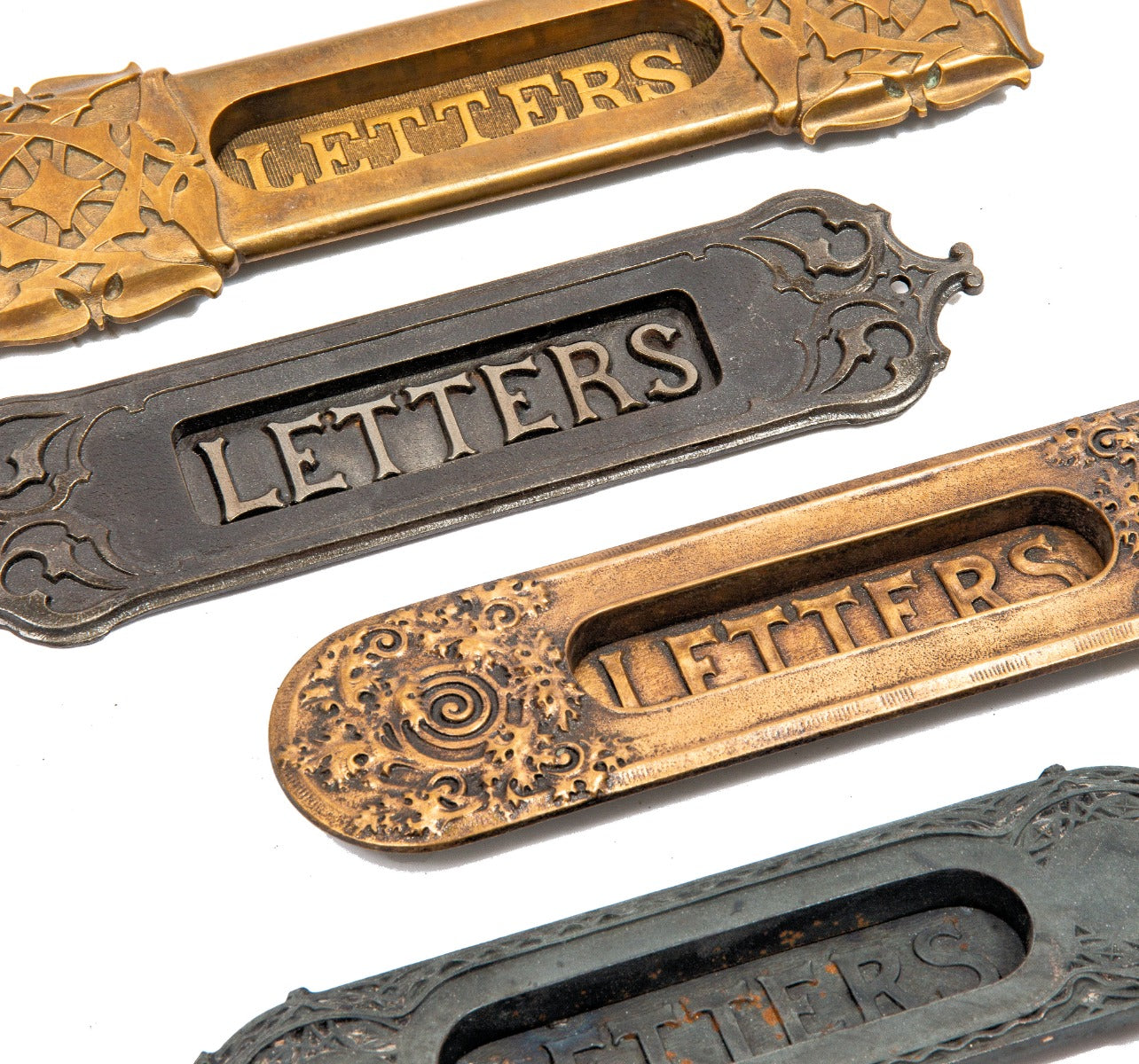 museum-quality 19th century new york city and chicago skyscraper building interior office door mail letter slots