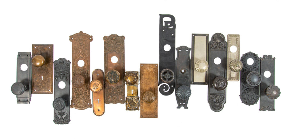 several examples of historically important 19th and early 20th century american building office hardware