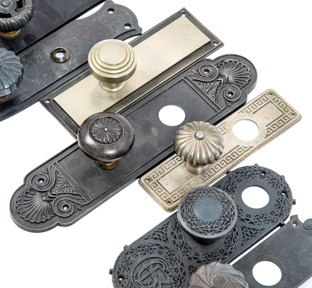 several examples of historically important 19th and early 20th century american building office hardware
