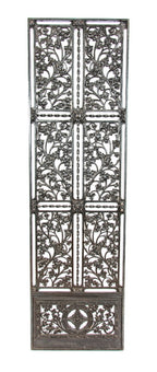 museum-quality 1896 charles b. atwood-designed ornamental cast iron fisher building elevator door by winslow brothers