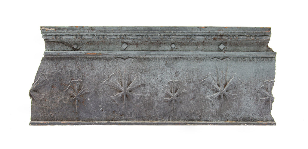 original 1895 reliance building interior ornamental cast iron elevator header fragment executed by winslow brothers