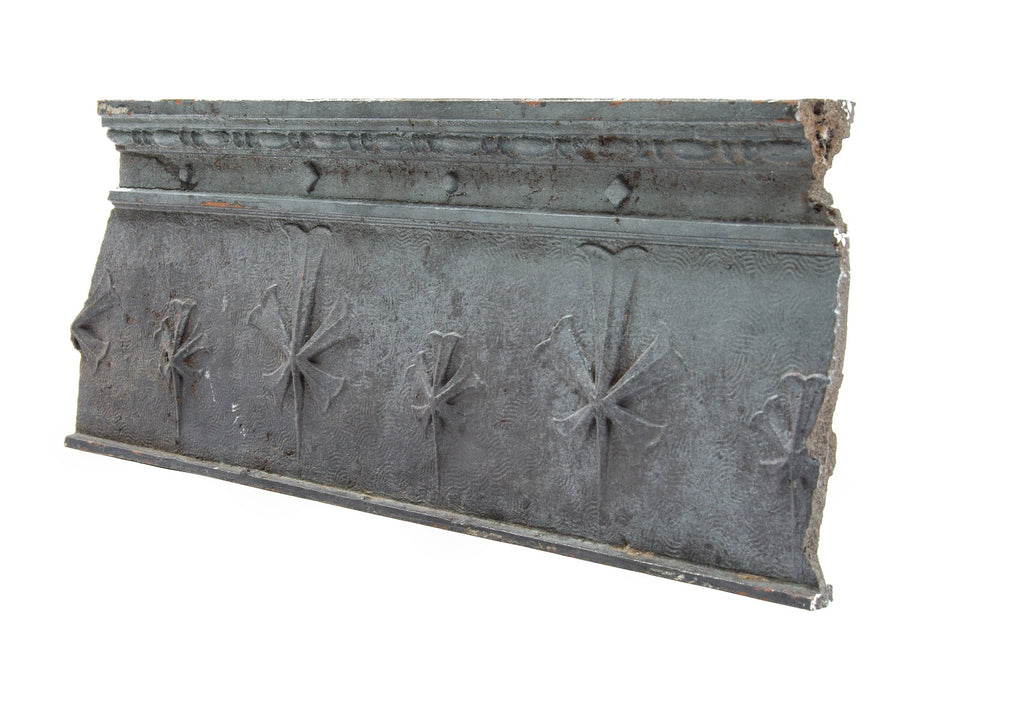 original 1895 reliance building interior ornamental cast iron elevator header fragment executed by winslow brothers