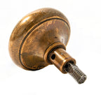 rare 1870s ludwig kruezinger-designed cast bronze residential entrance lion head doorknob