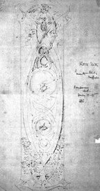 louis h. sullivan-designed 1895 ornamental cast iron guaranty building oversized backplate and doorknob