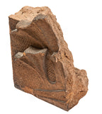 rare 1884 louis h. sullivan-designed exterior troescher building terra cotta spandrel fragment