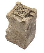 original carved bedford limestone exterior rosette designed by irving k. pond for the home for self-supporting women (1908)