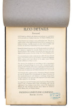 exceptionally rare 1930 indiana limestone company product catalog owned by chicago architect anker sverre graven