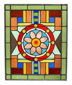 remarkable original salvaged chicago 19th century residential stained glass window attributed to mccully & miles