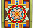 remarkable original salvaged chicago 19th century residential stained glass window attributed to mccully & miles