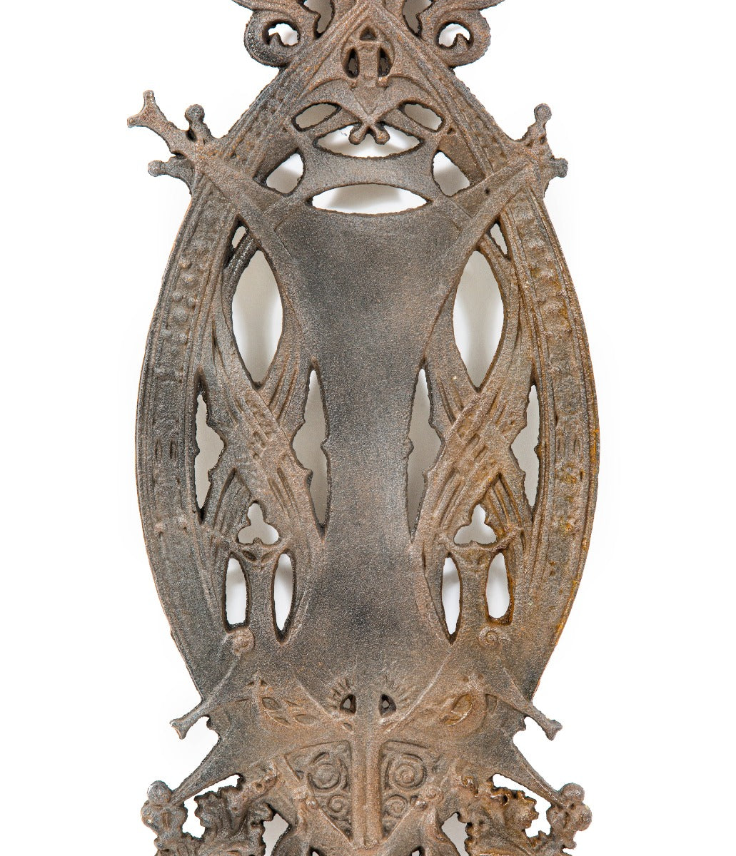 1980s adler and sullivan guaranty building restoration interior cast iron staircase baluster