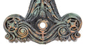 original 1899  schlesinger & mayer ornamental cast iron interior staircase baluster executed by the winslow brothers