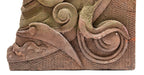 original louis h. sullivan-designed troescher building oversized terra cotta spandrel fragment