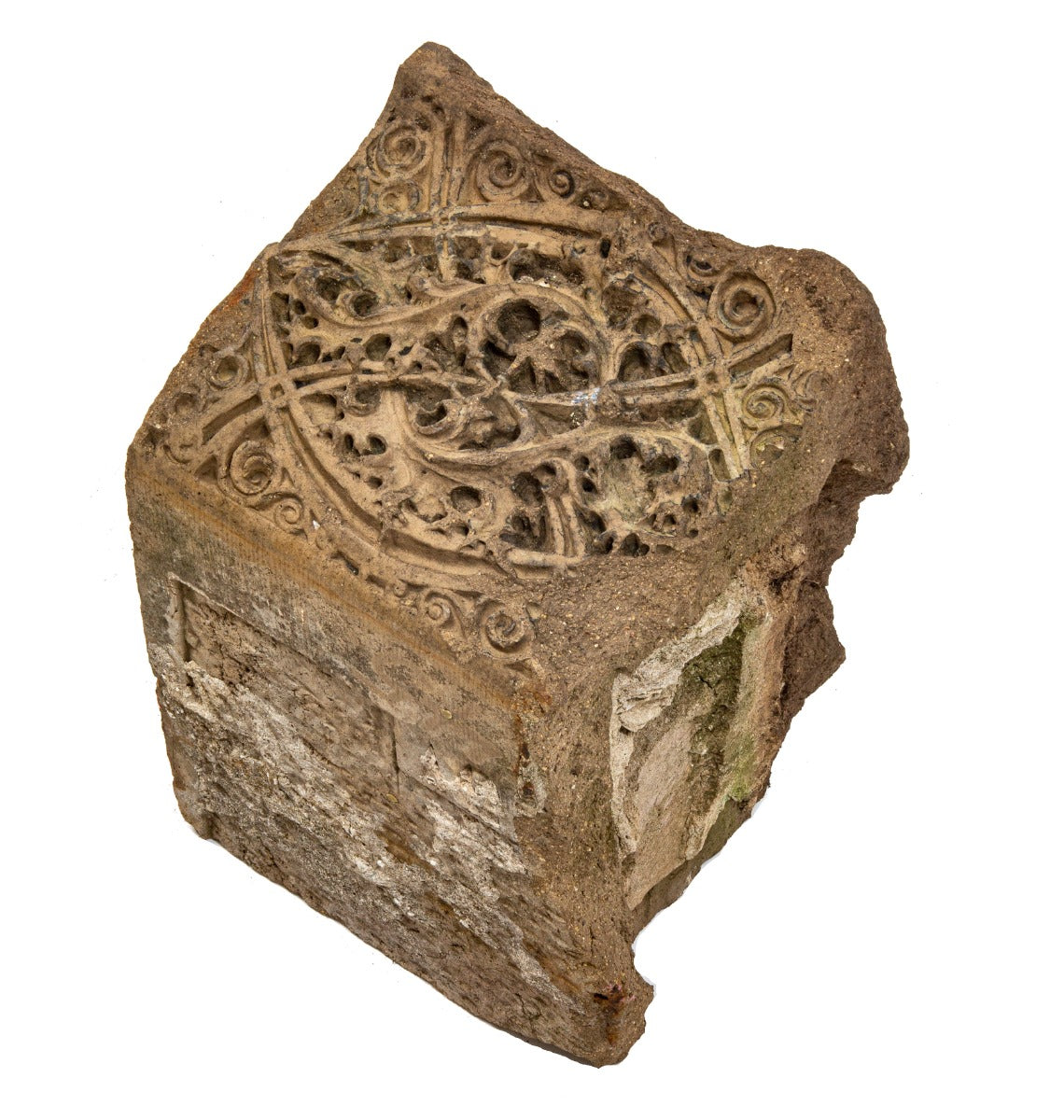 original adler and sullivan 1893 chicago stock exchange building exterior buff-colored terra cotta panel