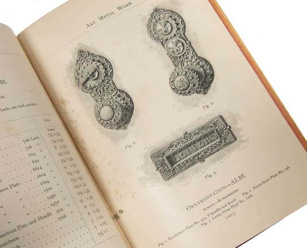 rare rebound early 20th century yale and towne builders hardware number 14 catalog