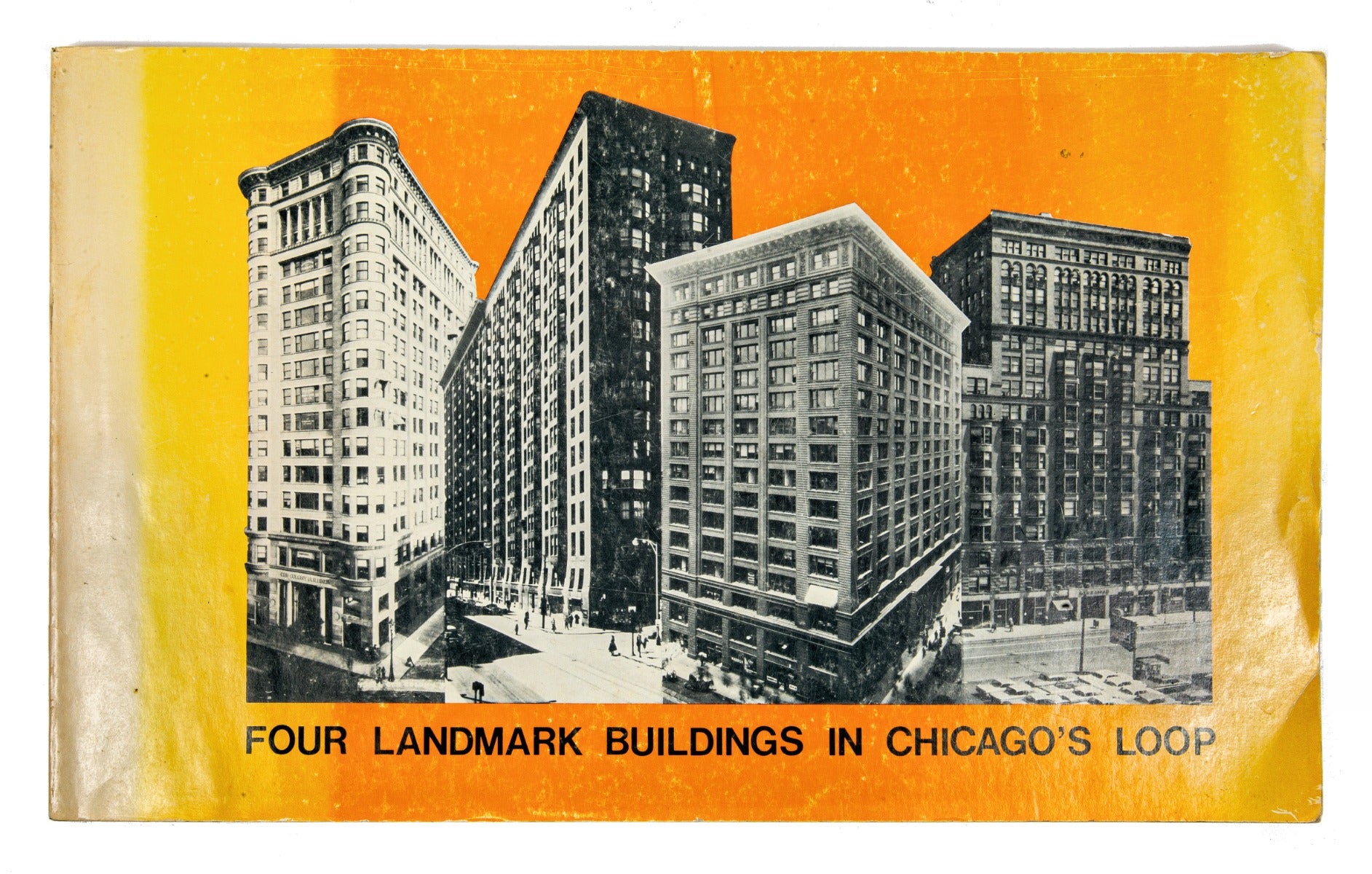 original soft-bound four landmark buildings in chicago loop economic feasibility study book