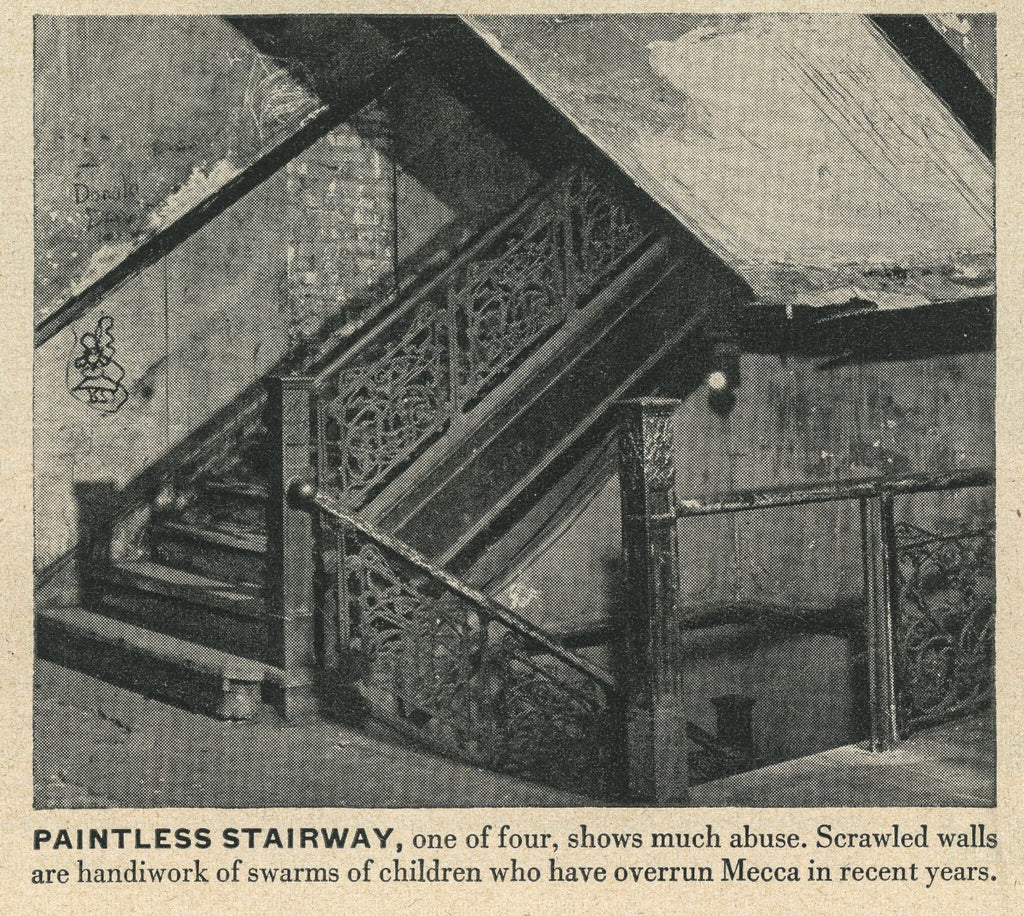 museum quality 1892 edbrooke and burnham ornamental cast iron interior mecca flats staircase newel post cap or finial