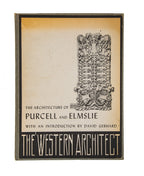 out-of-print hardbound david gebhard's the work of purcell and elmslie, architects