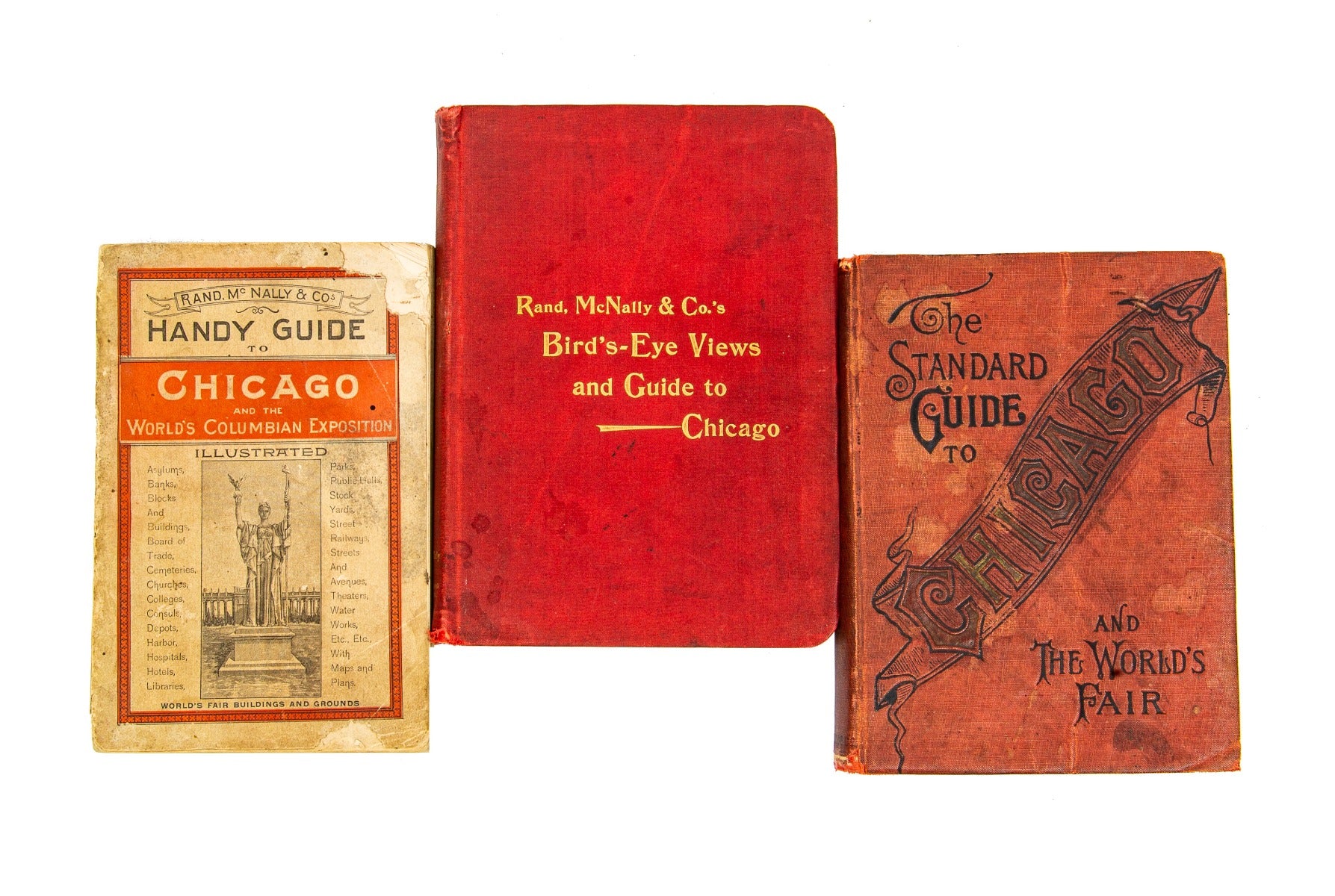 hard to find original 1892-3 rand mcnally & company handy guide to chicago and the world's columbian exposition