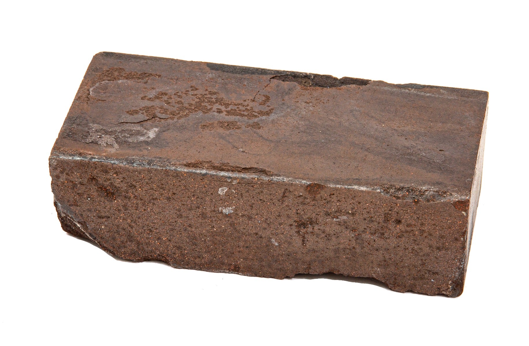 original dark brown anderson pressed brick from burnham and root's monadnock building (north half, 1891)