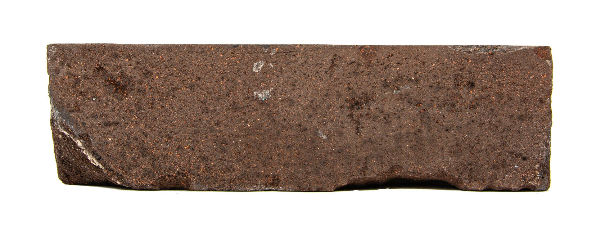 original dark brown anderson pressed brick from burnham and root's monadnock building (north half, 1891)