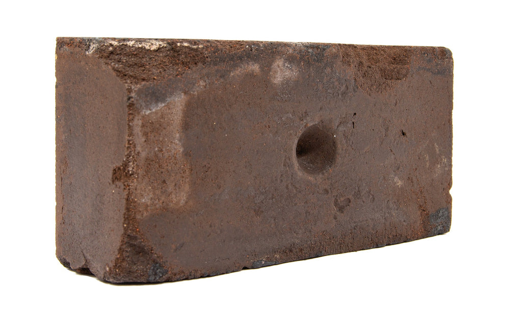 original dark brown anderson pressed brick from burnham and root's monadnock building (north half, 1891)
