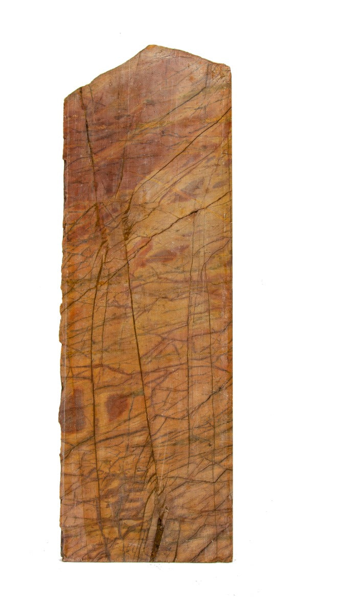 oversized richly colored salvaged chicago intrerior lexington hotel main lobby rosso asiago marble column fragment