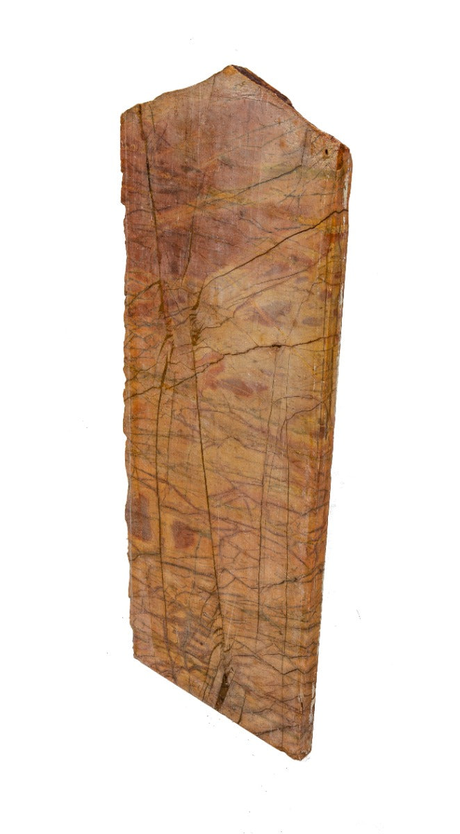 oversized richly colored salvaged chicago intrerior lexington hotel main lobby rosso asiago marble column fragment