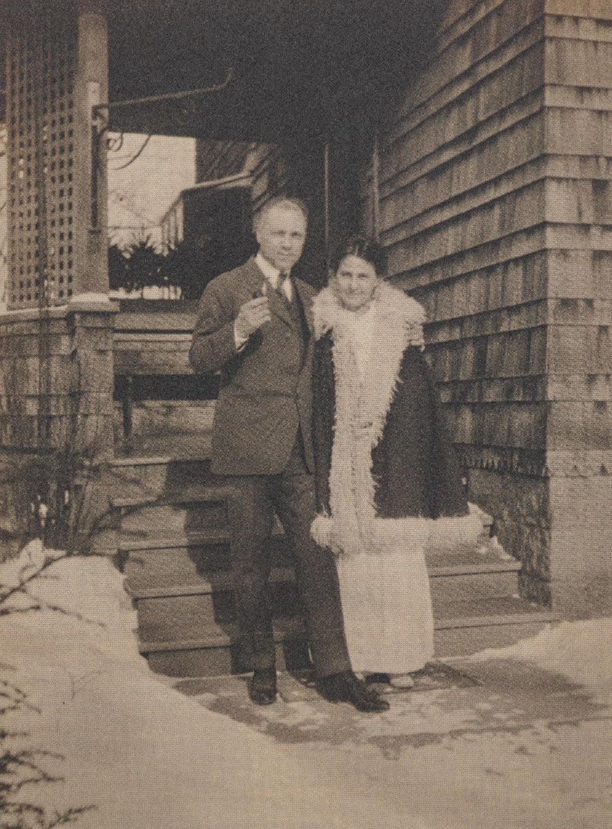 documented grueby tile lavatory room floor fragment salvaged from the home of claude bragdon (1902)