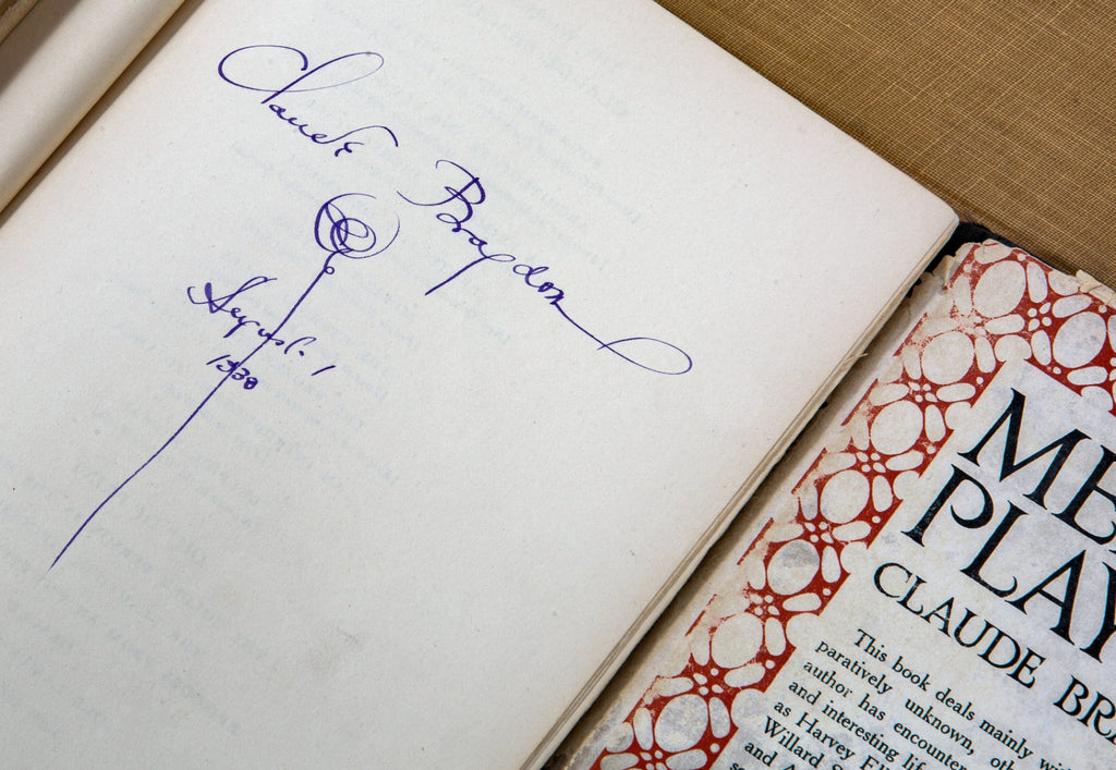 group of early 20th century signed first edition claude bragdon books with largely intact dusk jackets