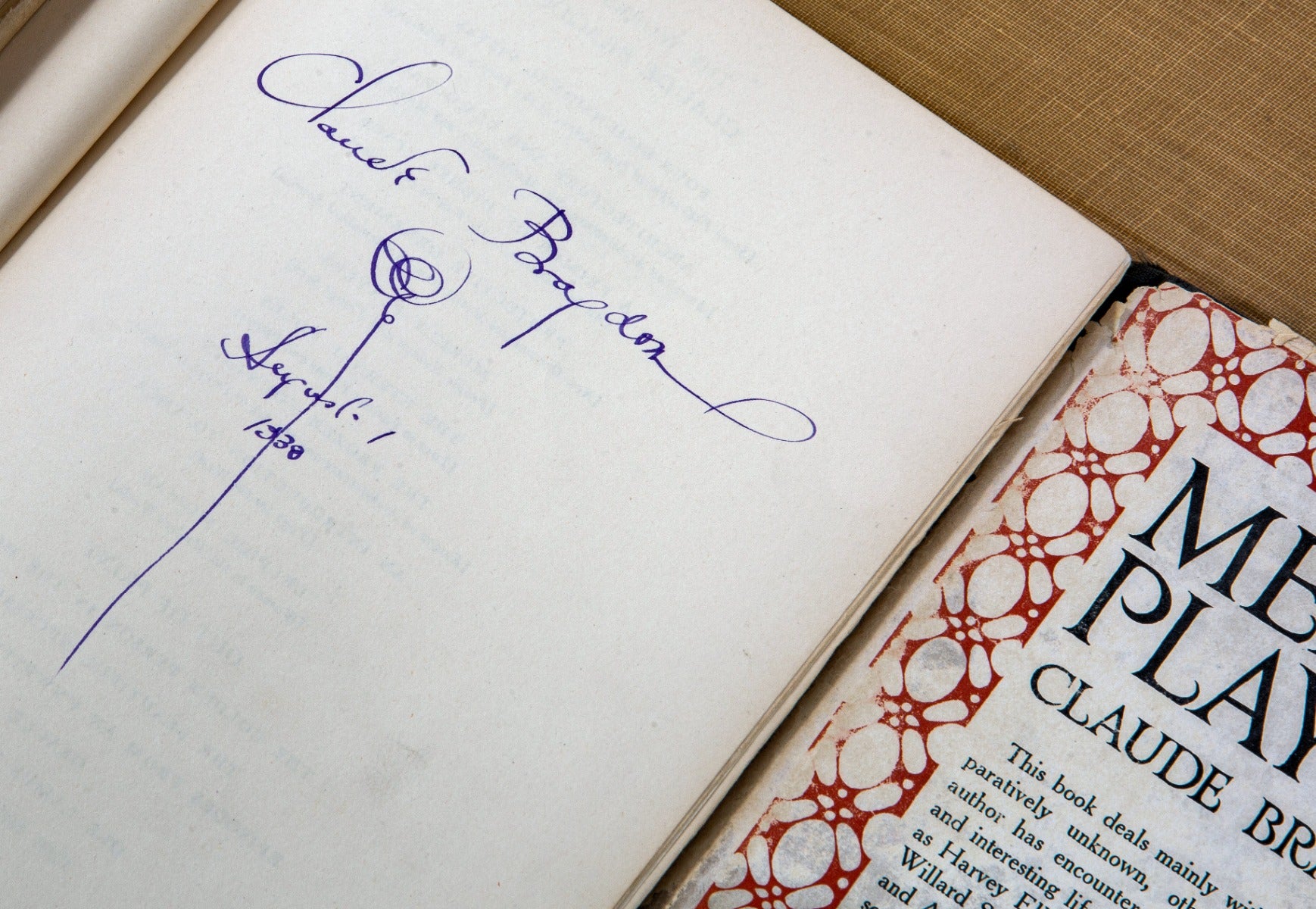 group of early 20th century signed first edition claude bragdon books with largely intact dusk jackets