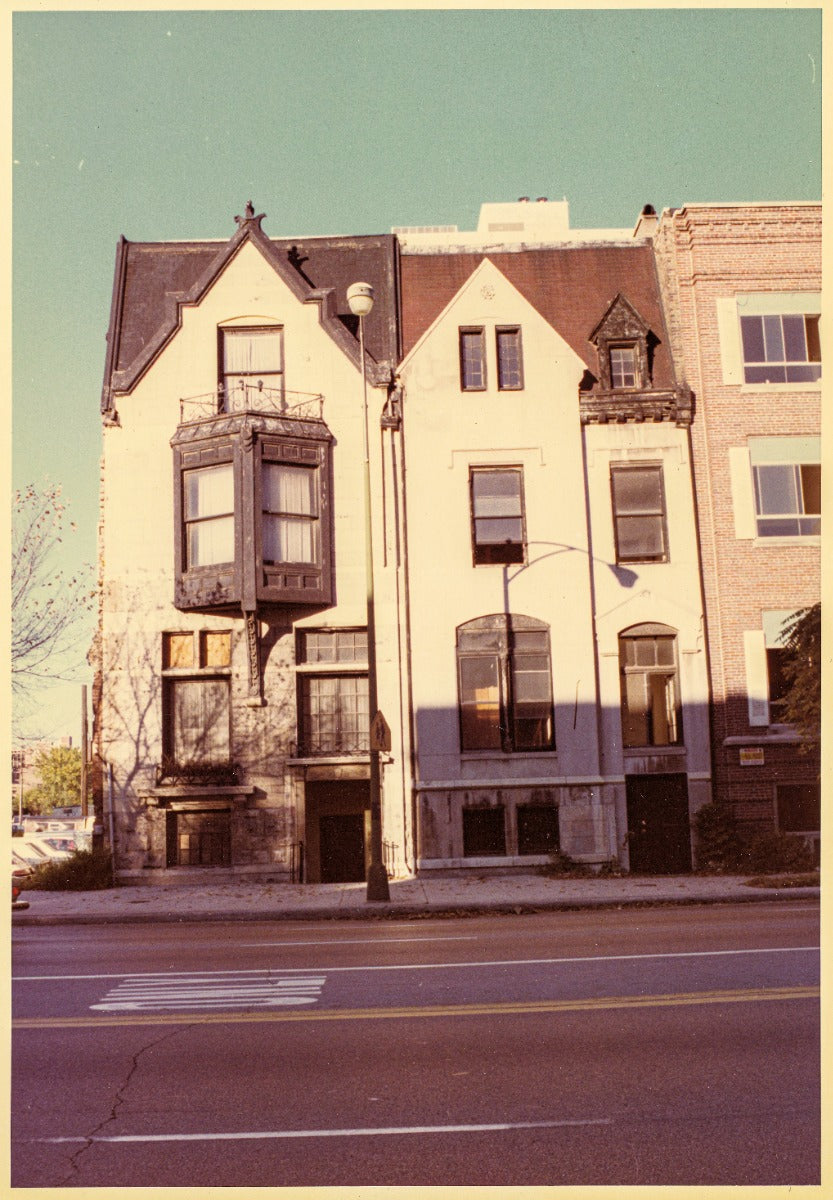 set of rare one-of-a-kind oversized hand-painted minton fireplace surround tiles salvaged from burnham and root's 1878 mary a. rozet house