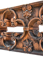 historically important gothic style 19th century original henry rohkam house exterior terra cotta fence assembly
